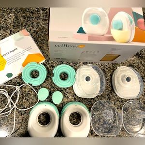 Willow Go - like new! - with 21 and 24 flanges